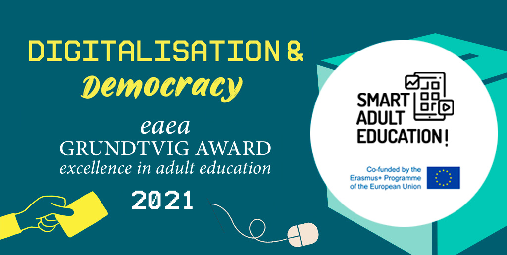 Smart Adult Education recognized as one of the best practices in Digitalization and Democracy in Adult learning in Europe